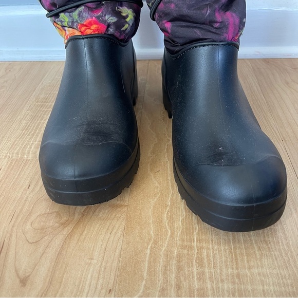 Dirty Laundry Pied Piper Floral Snow Boots Sz 7 Like New - Picture 8 of 12